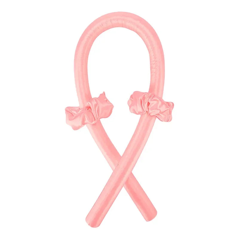 Heatless Curling Rod Headband No Heat Silk Curls Ribbon Hair Rollers Sleeping Soft Headband Lazy Hair Curlers Hair Styling Tools Quick Pick Grocers